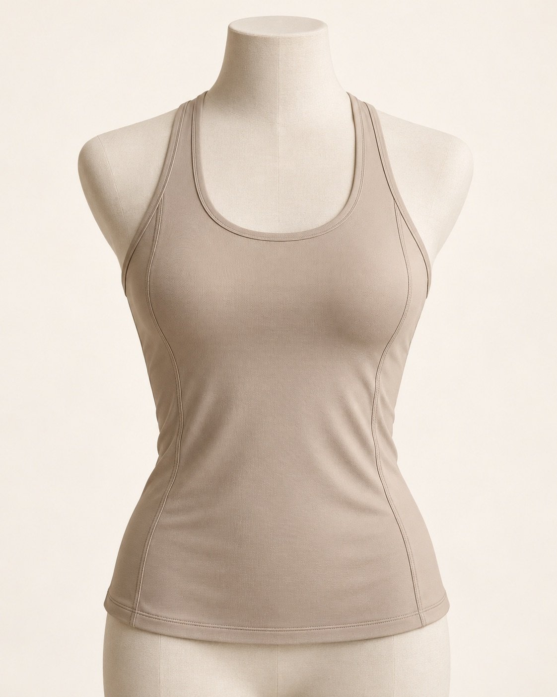 Technical workout top on mannequin